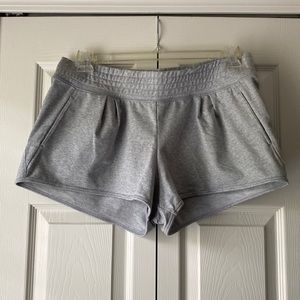 Zella - Size L - Grey Cotton Shorts